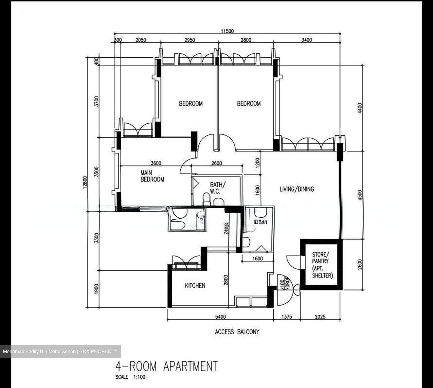 Blk 579 Woodlands Drive 16 (Woodlands), HDB 4 Rooms #558610411